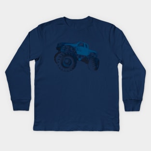 Monster Truck Lover Kids Long Sleeve T-Shirt